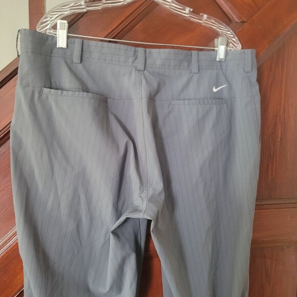 Nike Golf Dri-Fit Gray Striped Pants Mens Size 36 - Picture 4 of 8
